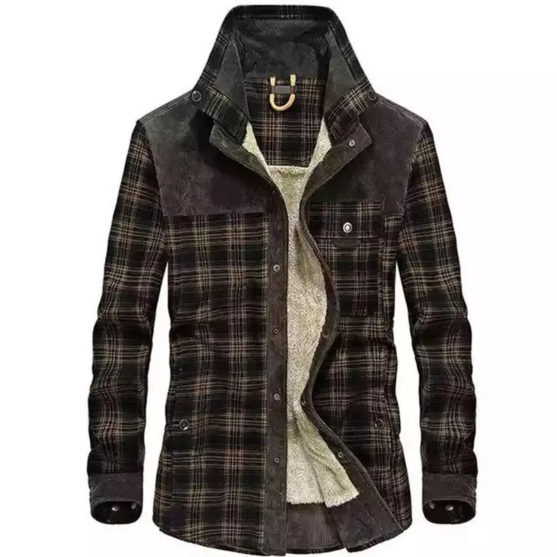 Camicia Giacca da Uomo Vintage - Flannel Shirt Lined recensione e prezzo