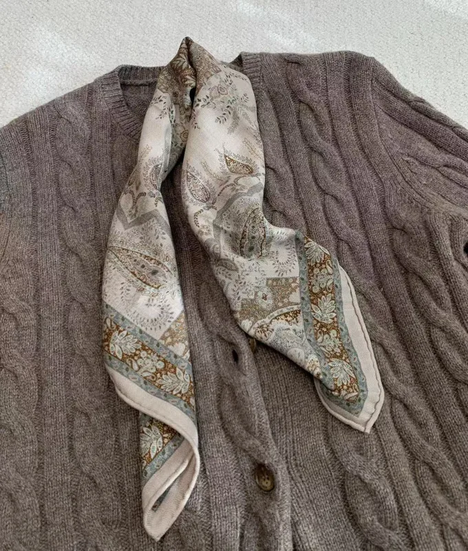Sciarpa Quadrata in Lana e Set - Wool Scarf Men recensione e prezzo
