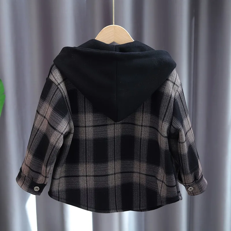 2025 Nuovi ragazzi Autunno Inv - Flannel Shirt Lined recensione e prezzo