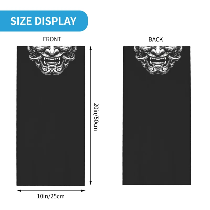 Personalizzato Samurai Oni Dem - Neck Gaiter Fleece recensione e prezzo