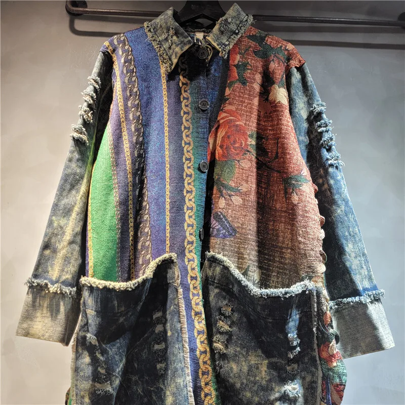 WTHT Cappotto lungo in denim a - Down Jacket Packable recensione e prezzo