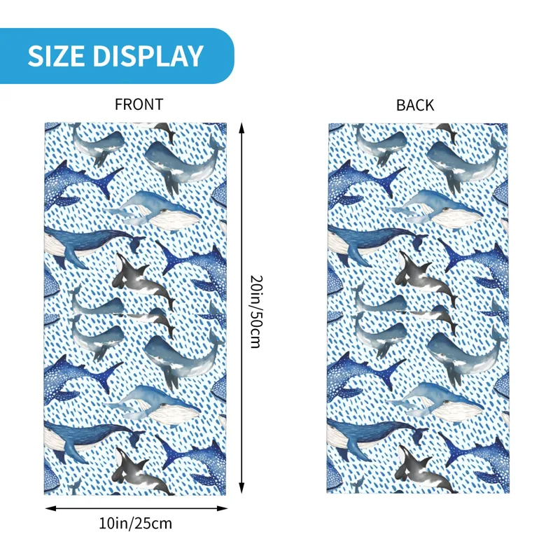 Personalizzato Blu Acquerello  - Neck Gaiter Fleece recensione e prezzo