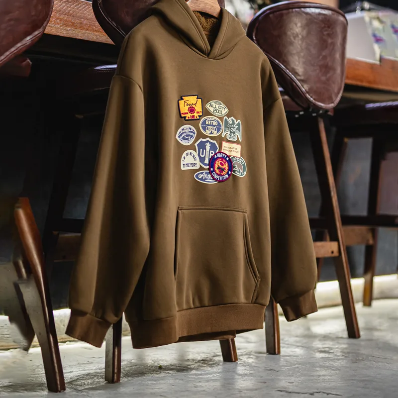 Felpa con cappuccio con stemma - Sherpa Hoodie Fleece recensione e prezzo