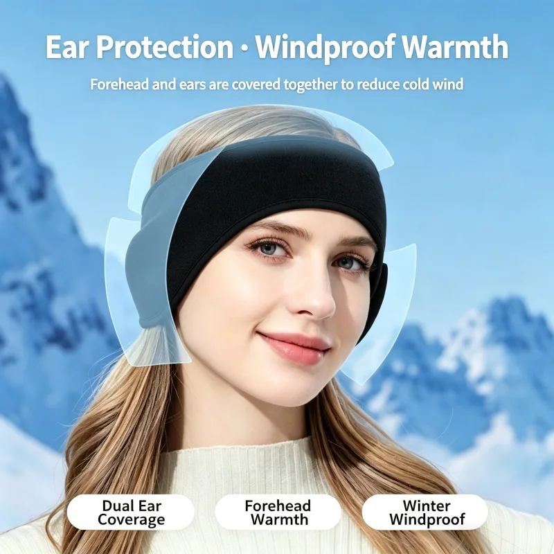 Fascia Copriorecchie in Pile p - Winter Headband Fleece recensione e prezzo