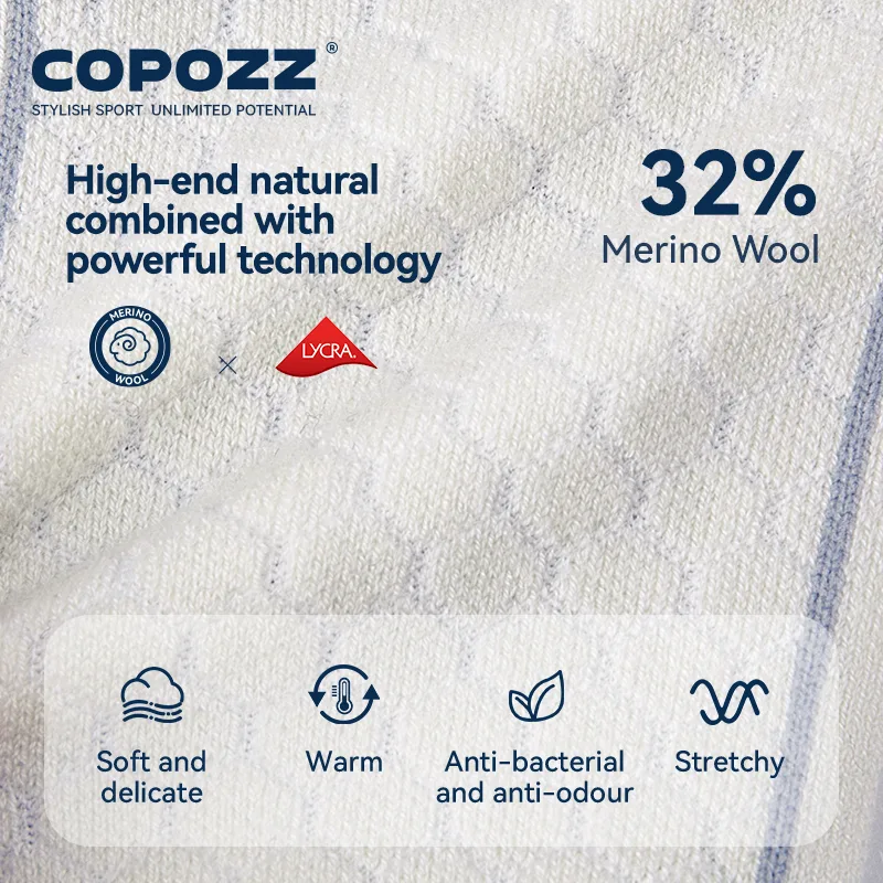 COPOZZ Nuovi calzini da sci in - Thermal Sock Wool recensione e prezzo