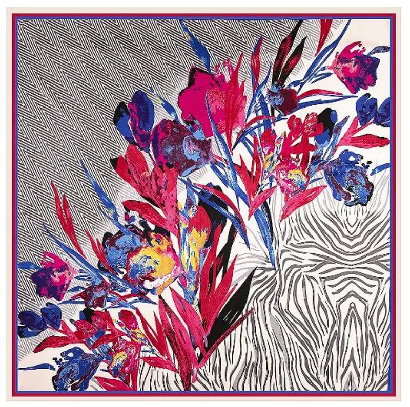 130x130 cm Sciarpa di seta qua - Shawl Wrap Winter recensione e prezzo