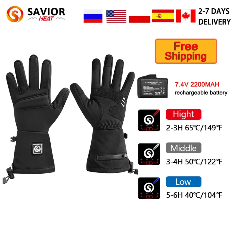 Snow Deer S18 Guanti riscaldat - Touch Screen Gloves recensione e prezzo