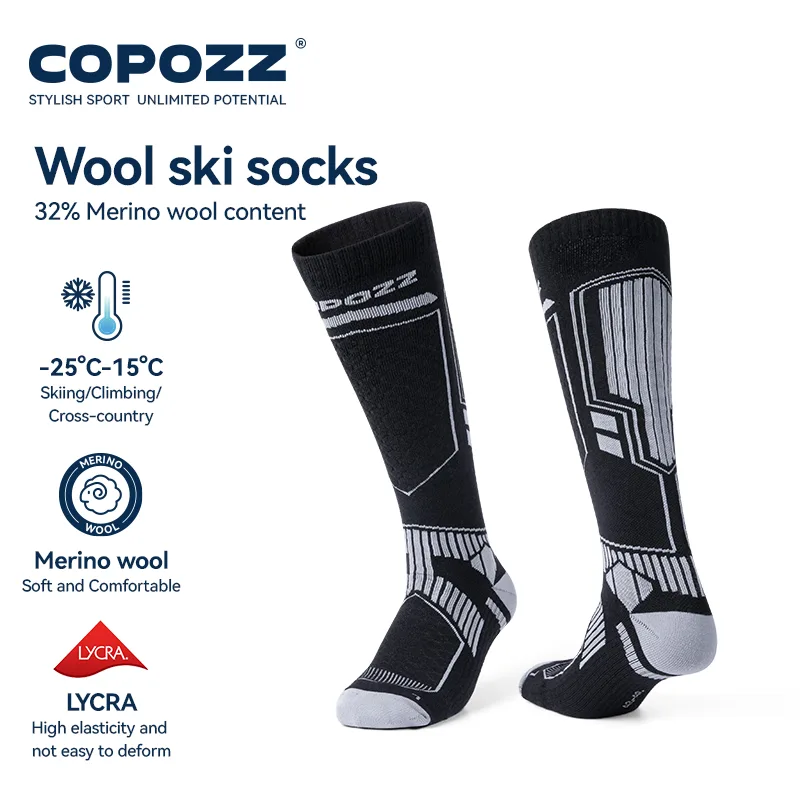 COPOZZ Calzini da sci invernal - Thermal Sock Wool recensione e prezzo