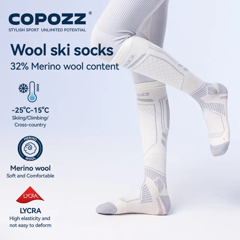COPOZZ Calzini da sci invernal - Thermal Sock Wool recensione e prezzo