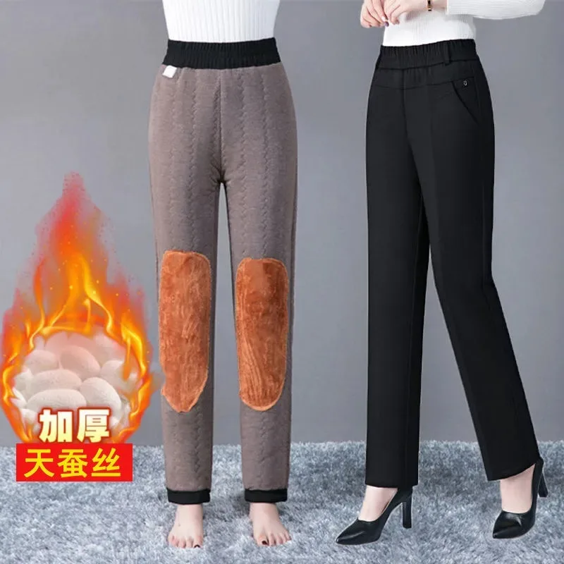 Pantaloni a gamba dritta donna - Corduroy Pant Warm recensione e prezzo