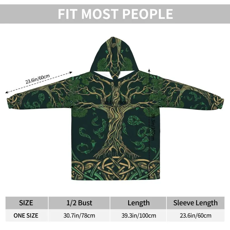 Coperta con cappuccio modello  - Sherpa Hoodie Fleece recensione e prezzo