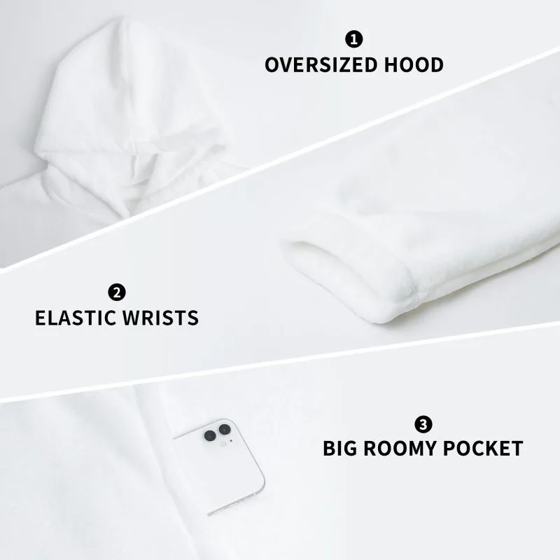 Coperta con cappuccio modello  - Sherpa Hoodie Fleece recensione e prezzo