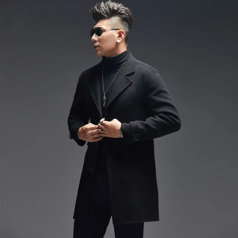 AYUNSUE 100% Lana Cappotto Da  - Wool Coat Peacoat recensione e prezzo