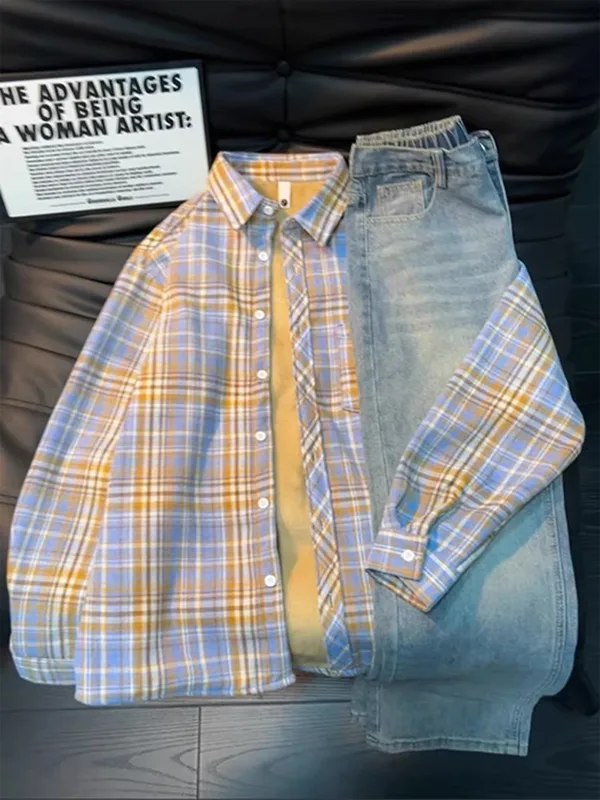 Camicia in flanella a quadri v - Flannel Shirt Lined recensione e prezzo