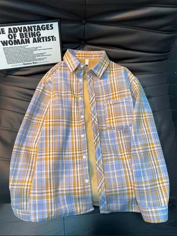 Camicia in flanella a quadri v - Flannel Shirt Lined recensione e prezzo