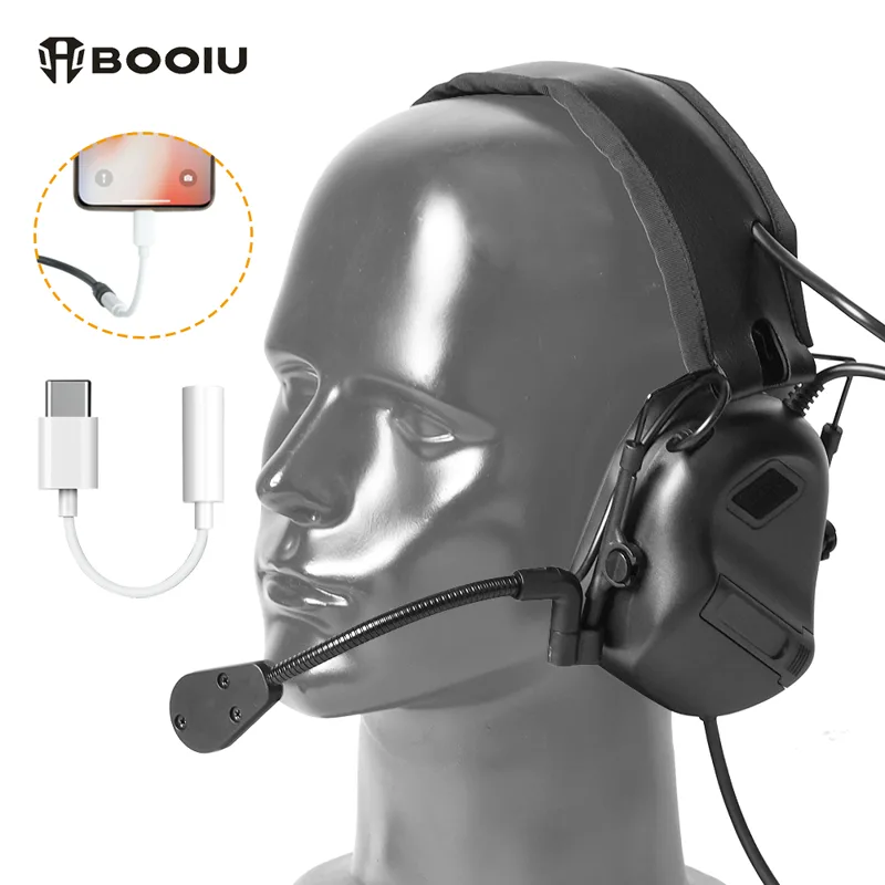 BOOIU Cuffie da tiro elettroni - Earmuffs Foldable recensione e prezzo