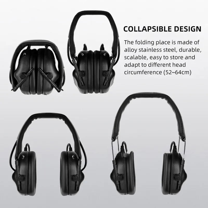 BOOIU Cuffie da tiro elettroni - Earmuffs Foldable recensione e prezzo