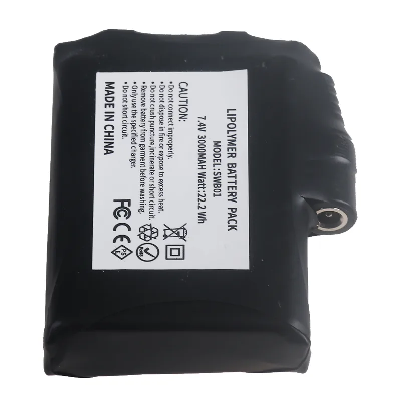 Batteria Li-Polymer 7.4V 3000m - Heated Vest Battery recensione e prezzo