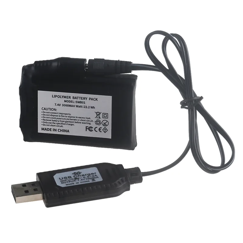 Batteria Li-Polymer 7.4V 3000m - Heated Vest Battery recensione e prezzo