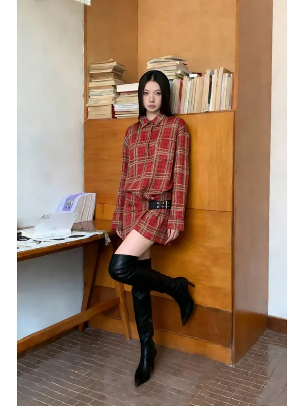 Abito Camicia in Flanella a Qu - Flannel Shirt Lined recensione e prezzo