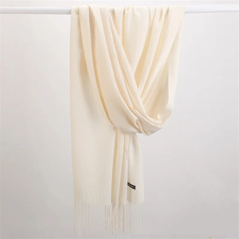 Sciarpa solida da donna Cashme - Cashmere Pashmina Wrap recensione e prezzo