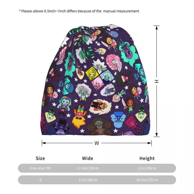Crystal Gems Steven Universe B - Knit Beanie Hat Warm recensione e prezzo