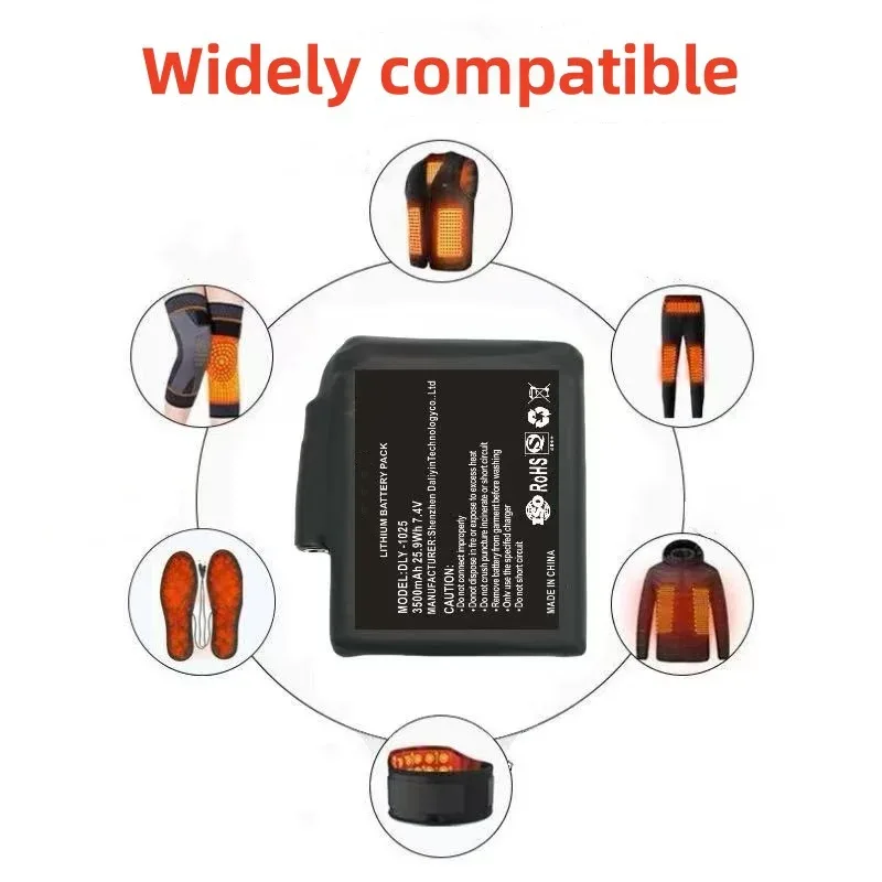 Nuova batteria ricaricabile ai - Heated Vest Battery recensione e prezzo