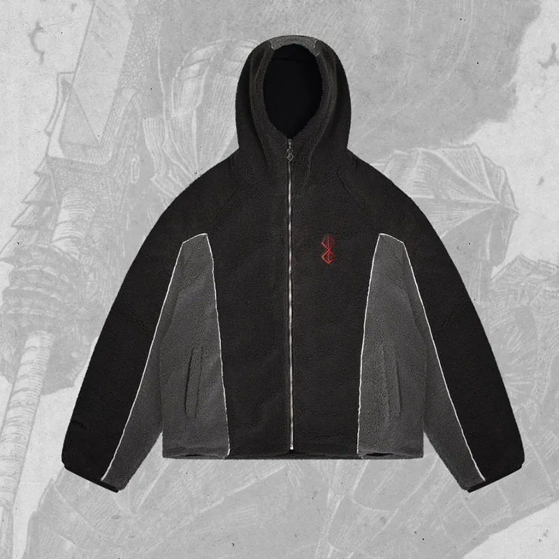 Giacca con cappuccio unisex in - Sherpa Hoodie Fleece recensione e prezzo