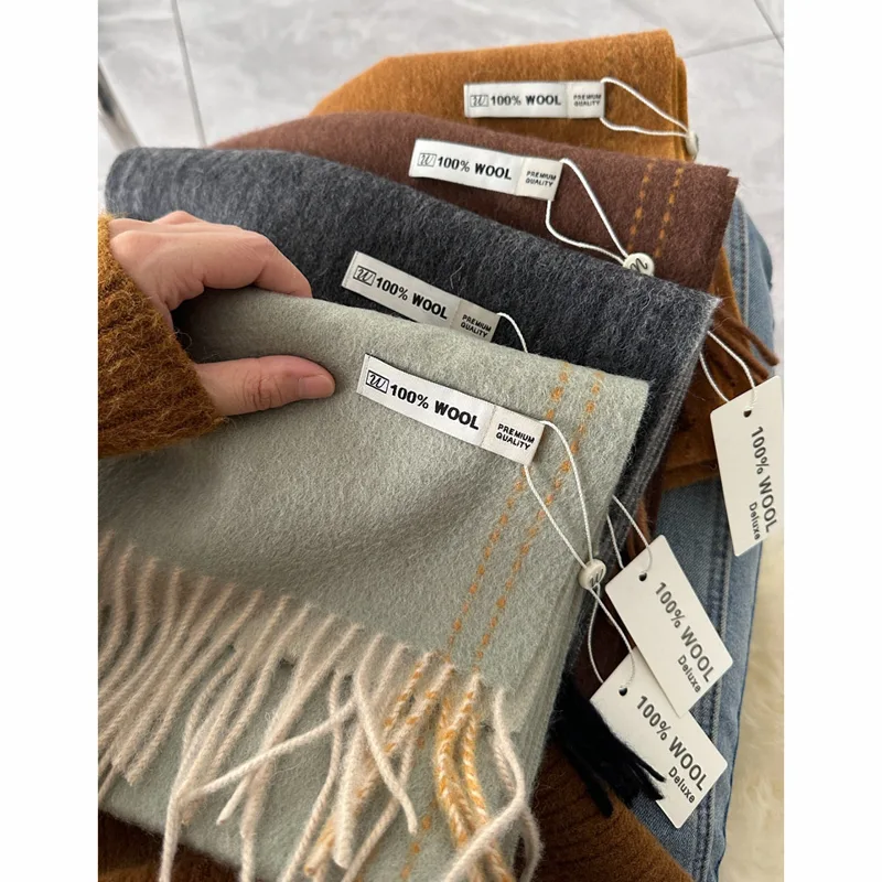 Elegante buona qualità 100% sc - Wool Scarf Men recensione e prezzo