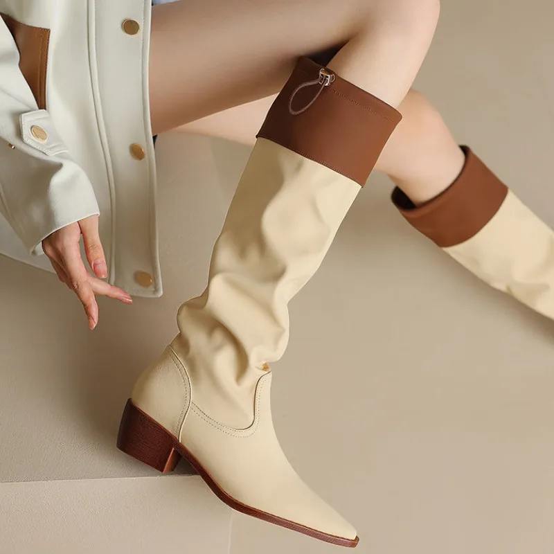 Stivali lunghi da donna con pu - Waterproof Winter Boot recensione e prezzo
