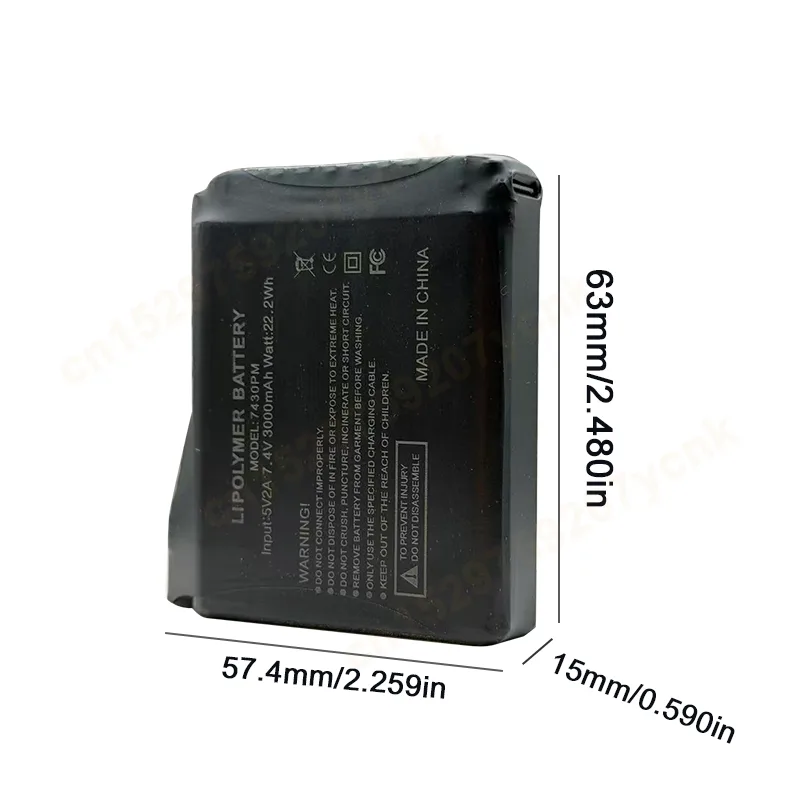 Guanti riscaldati da 7,4 V 300 - Heated Vest Battery recensione e prezzo