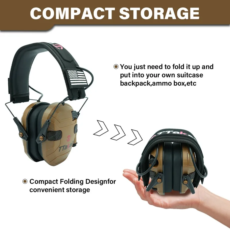 Nuove Cuffie Elettroniche Pieg - Earmuffs Foldable recensione e prezzo