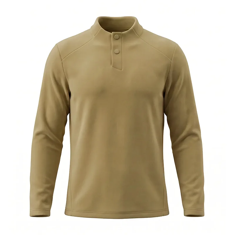 Maglia Henley da uomo foderata - Flannel Shirt Lined recensione e prezzo