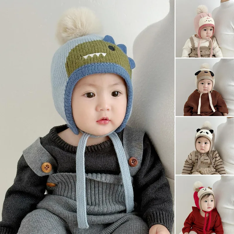 Cappello con Pompon a Forma di - Knit Beanie Hat Warm recensione e prezzo