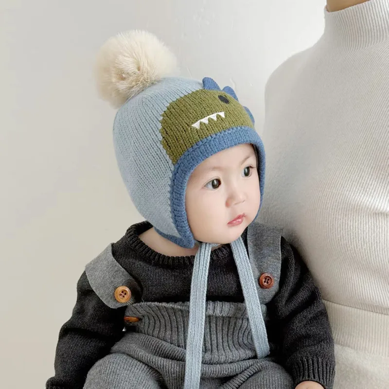 Cappello con Pompon a Forma di - Knit Beanie Hat Warm recensione e prezzo
