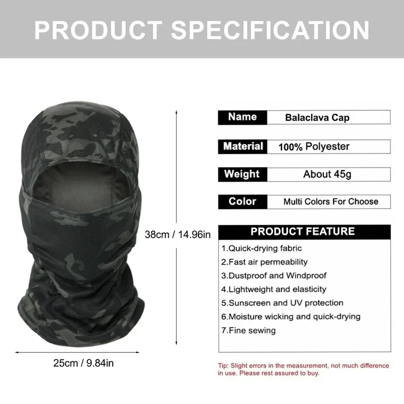 Passamontagna mimetico Cappell - Balaclava Ski Mask recensione e prezzo