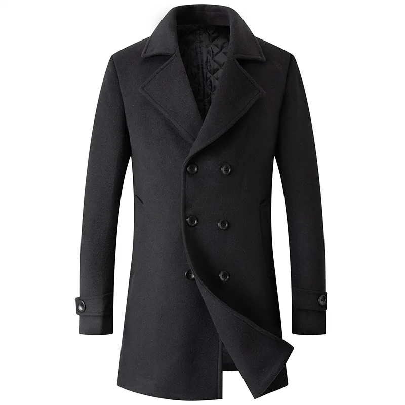 Cappotto doppiopetto uomo giac - Wool Coat Peacoat recensione e prezzo