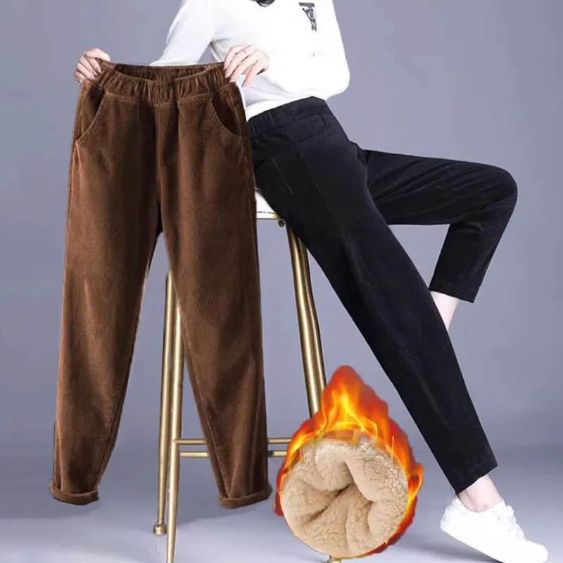 1 pz donna autunno inverno pel - Corduroy Pant Warm recensione e prezzo
