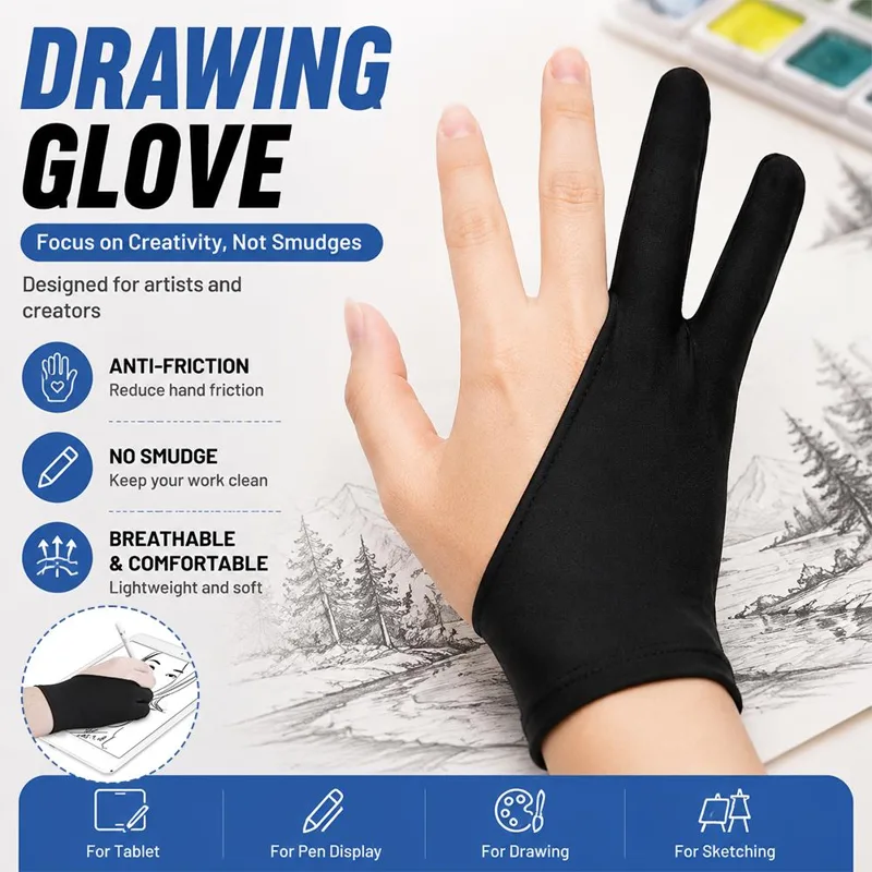 Guanto da Disegno Anti-Touch S - Touch Screen Gloves recensione e prezzo