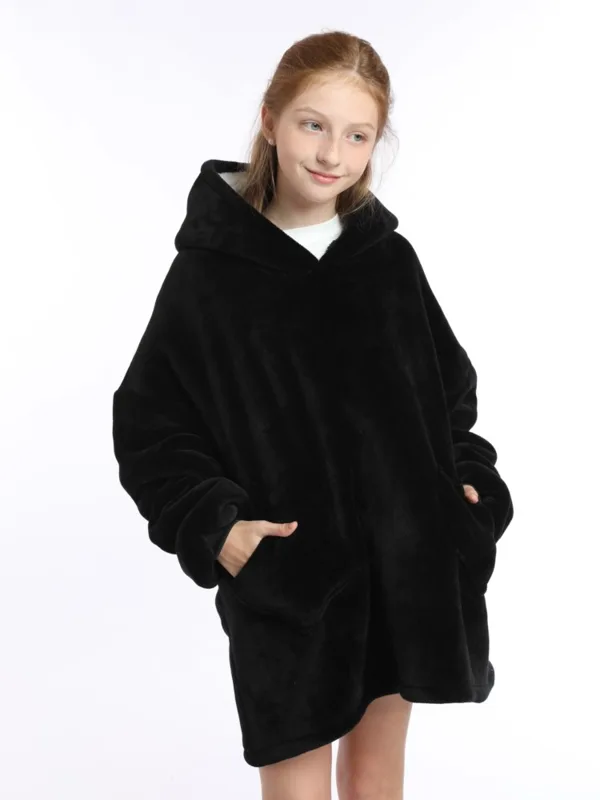 Winter Sherpa Blanket Teens fe - Sherpa Hoodie Fleece recensione e prezzo